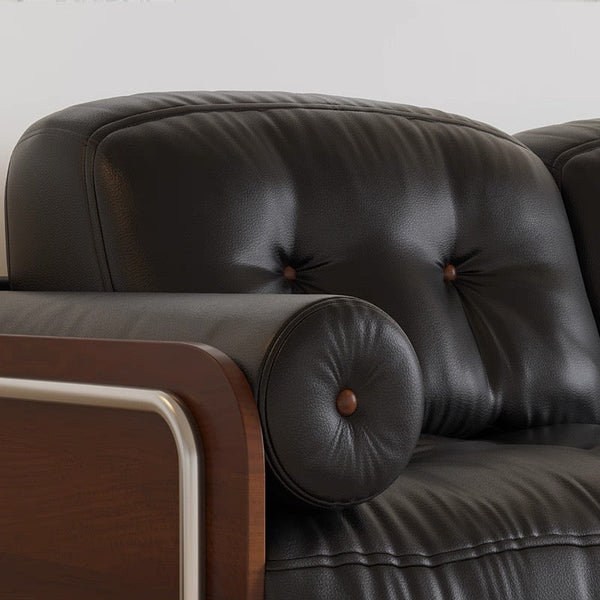 Aurelia Leather Sofa by Verra Living