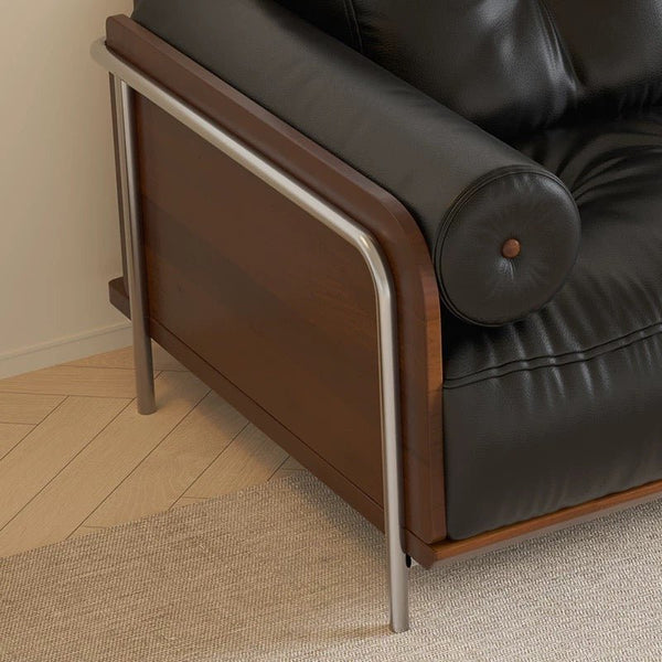 Aurelia Leather Sofa by Verra Living