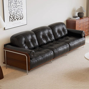 Aurelia Leather Sofa by Verra Living