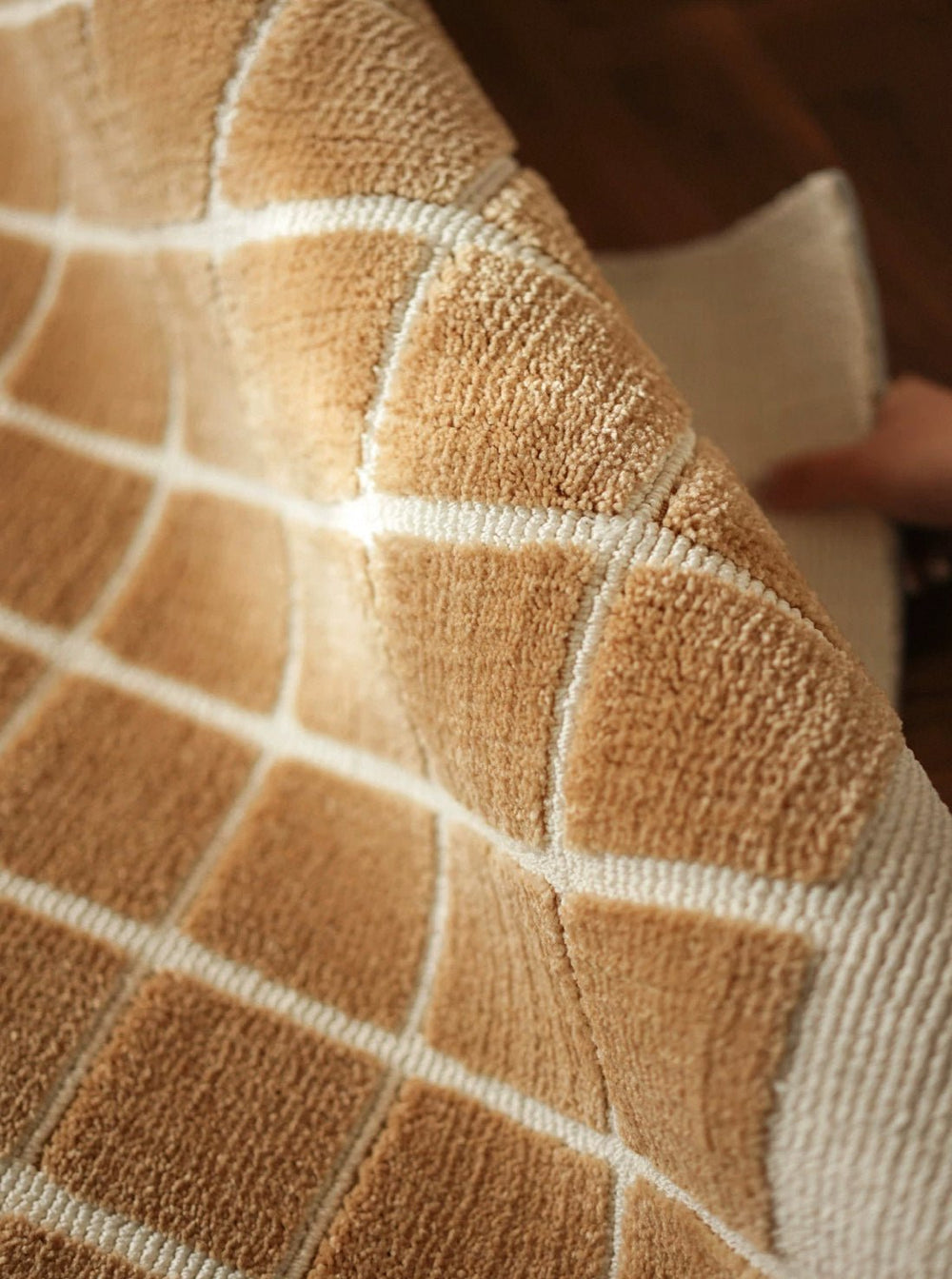Caramel Cubes Rug - Verra Living