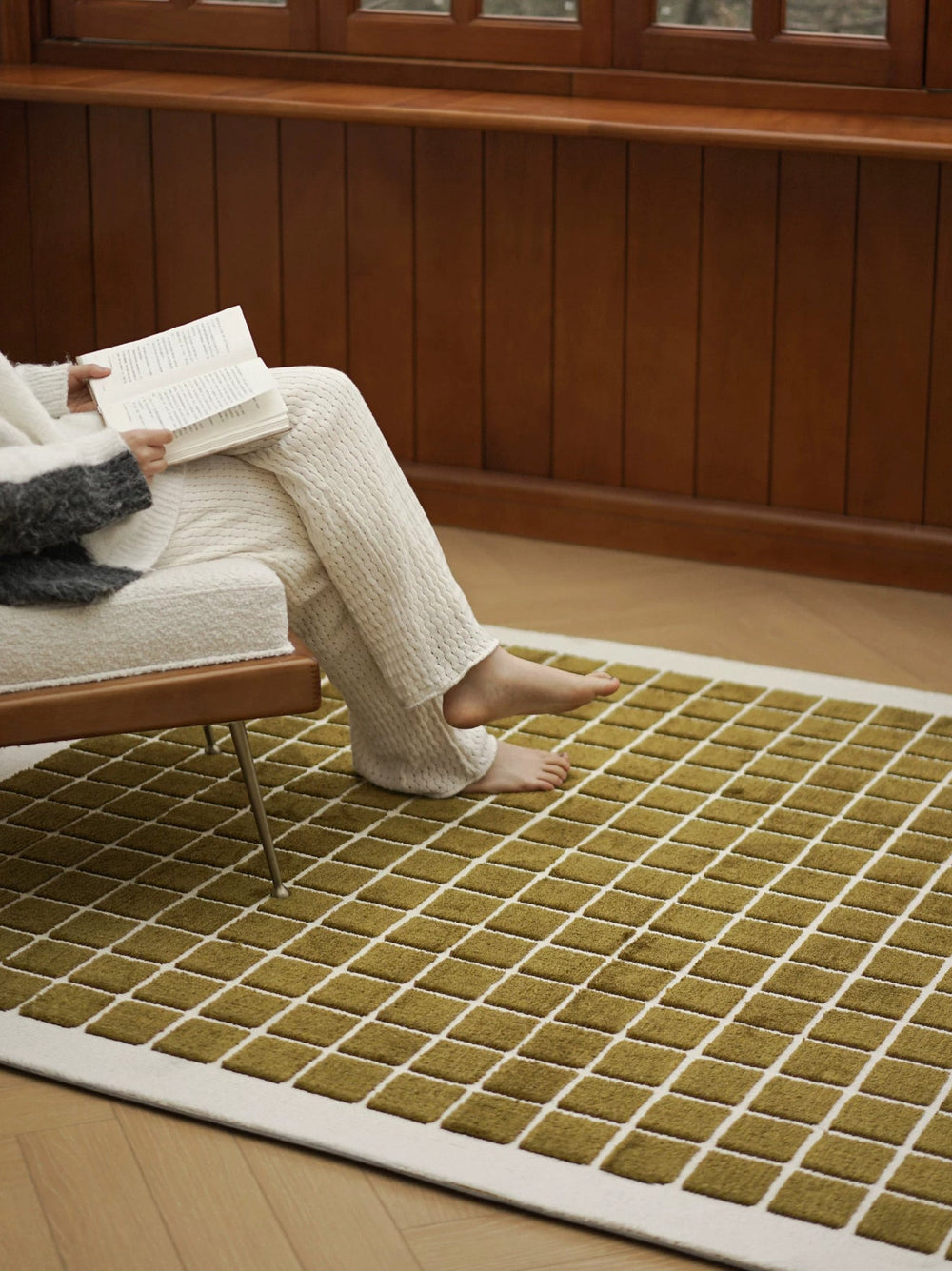 Matcha Cubes Rug - Verra Living